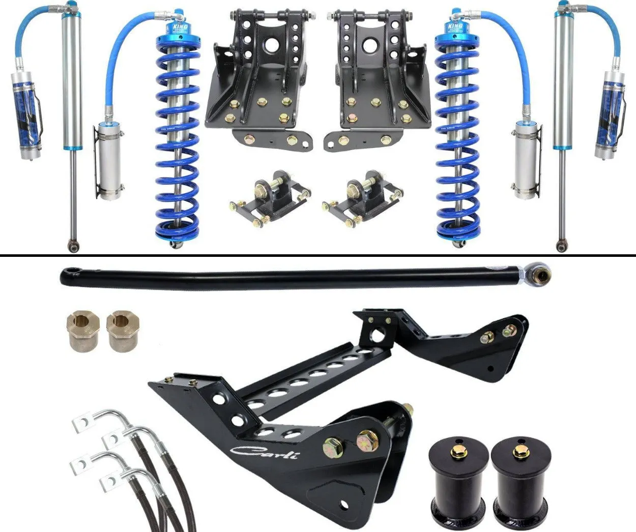 '08-10 Ford F250/350 2.5 Coilover System-4.5" Lift