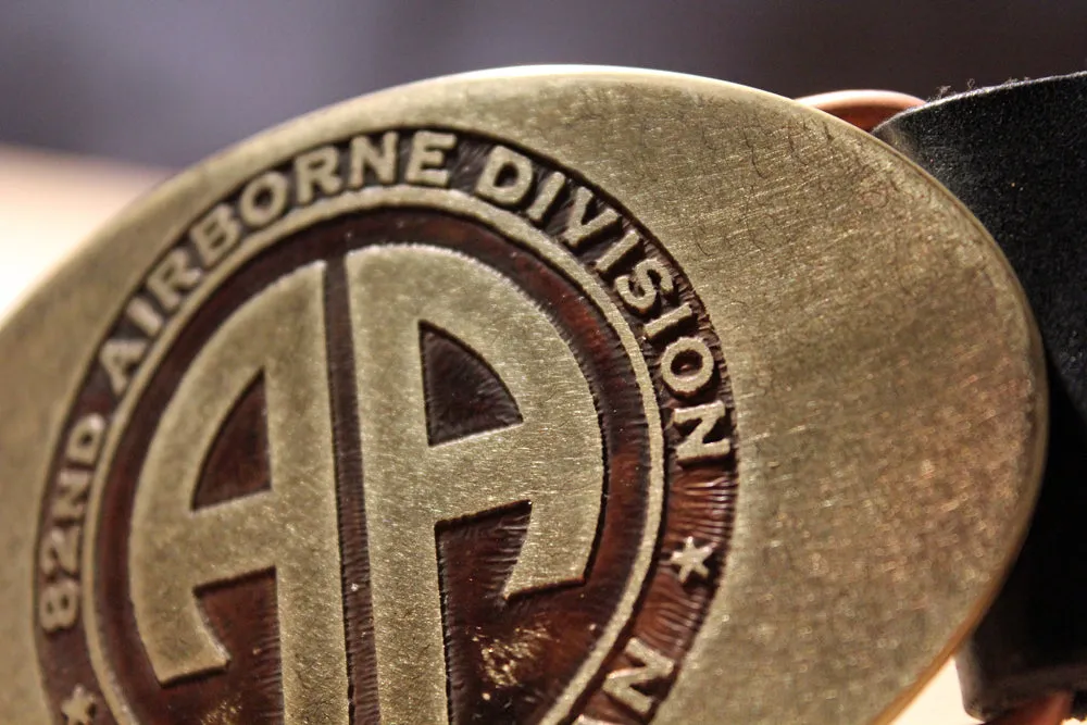 82nd Airborne Division US ARMY Belt Buckle