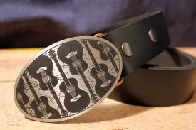 Acoustic Guitar Belt Buckle