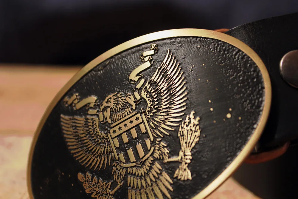 American SEAL Bald Eagle Belt Buckle
