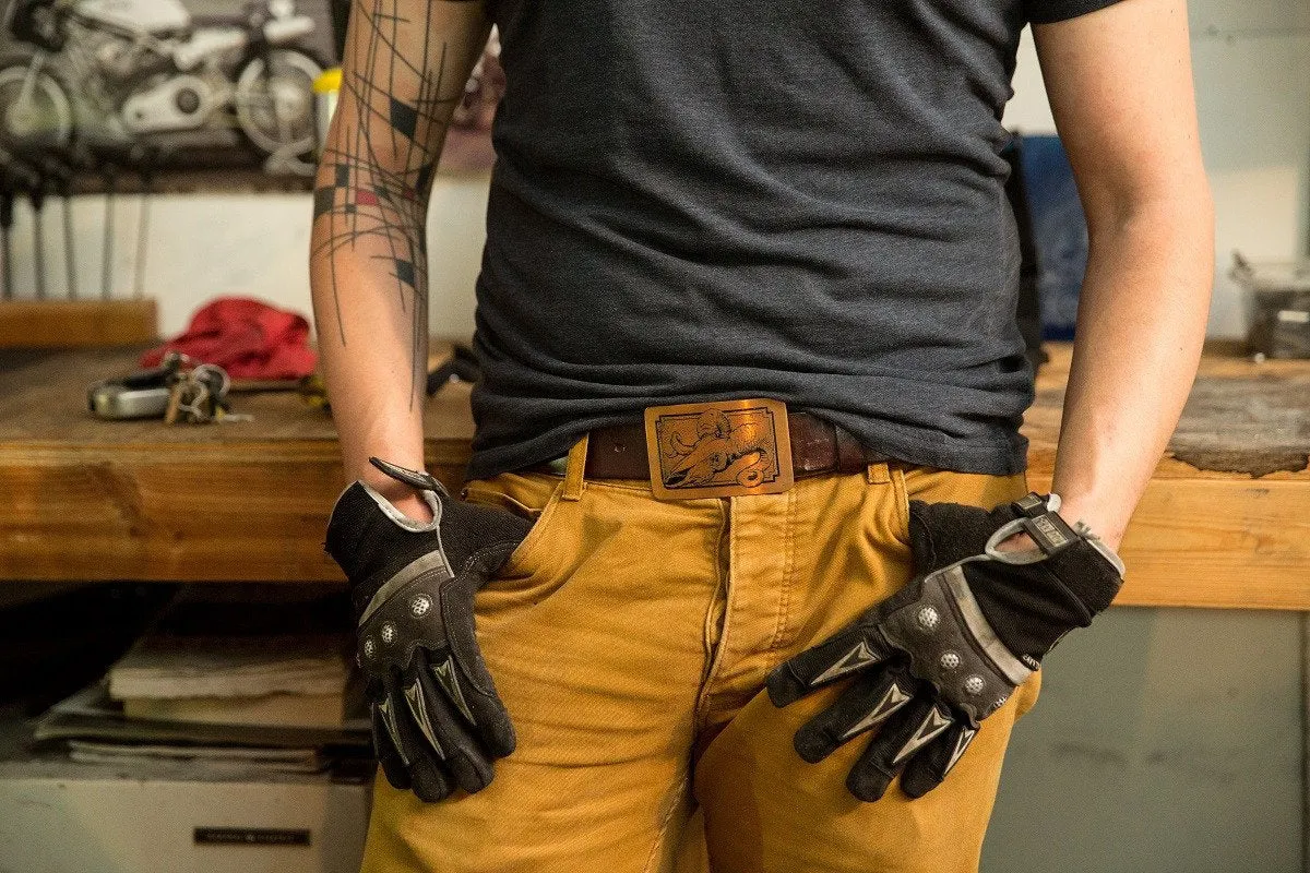 Blacksmith -METAL WORKER- Belt Buckle