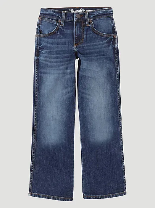 Boy's Wrangler Dellwood Retro Relaxed Boot Cut Jean
