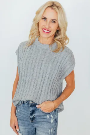 Callie Crew Neck Top -  2 Colors