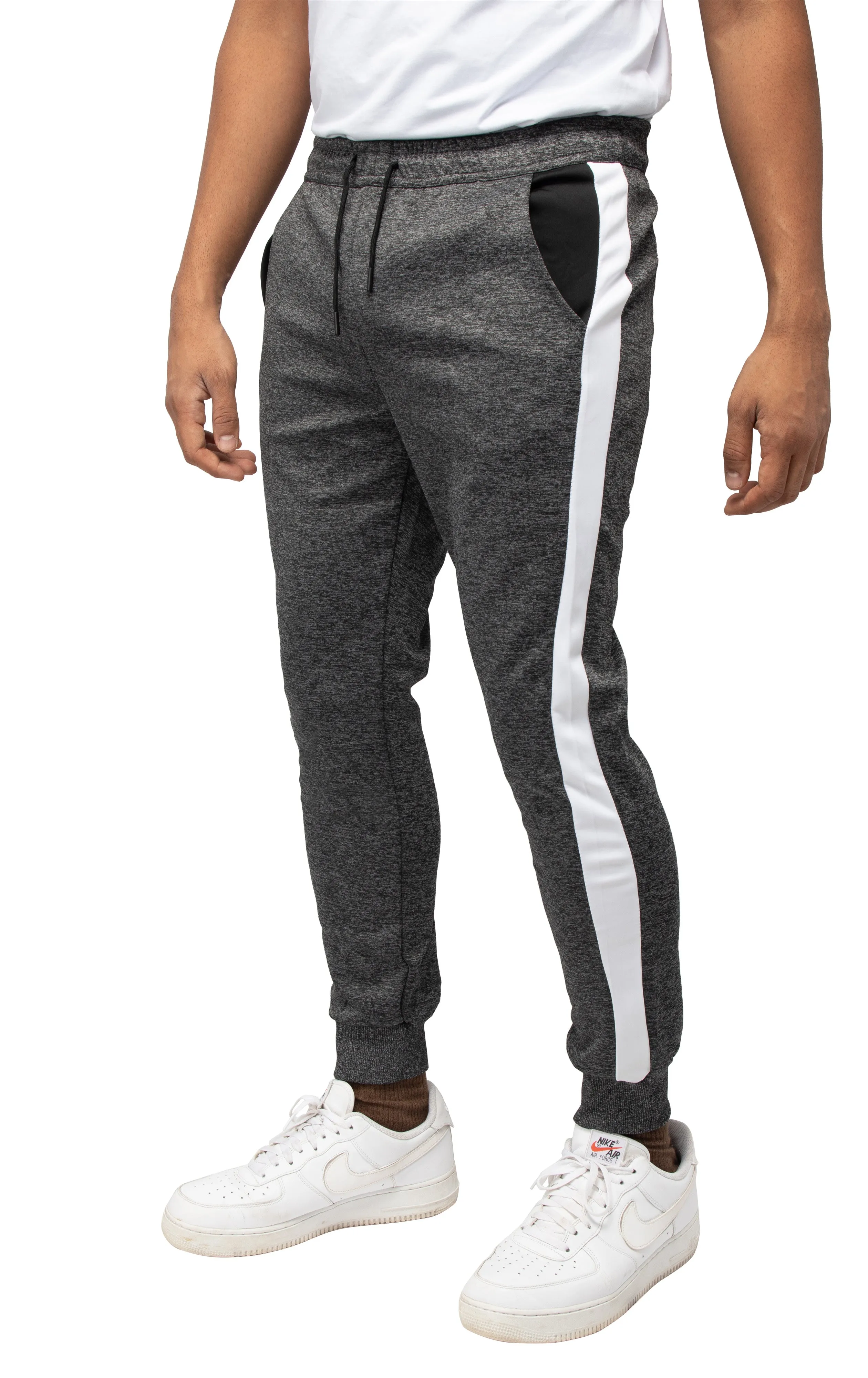 CULTURA Men's Active Fashion Fleece Jogger Sweatpants with Pockets for Gym Workout and Running
