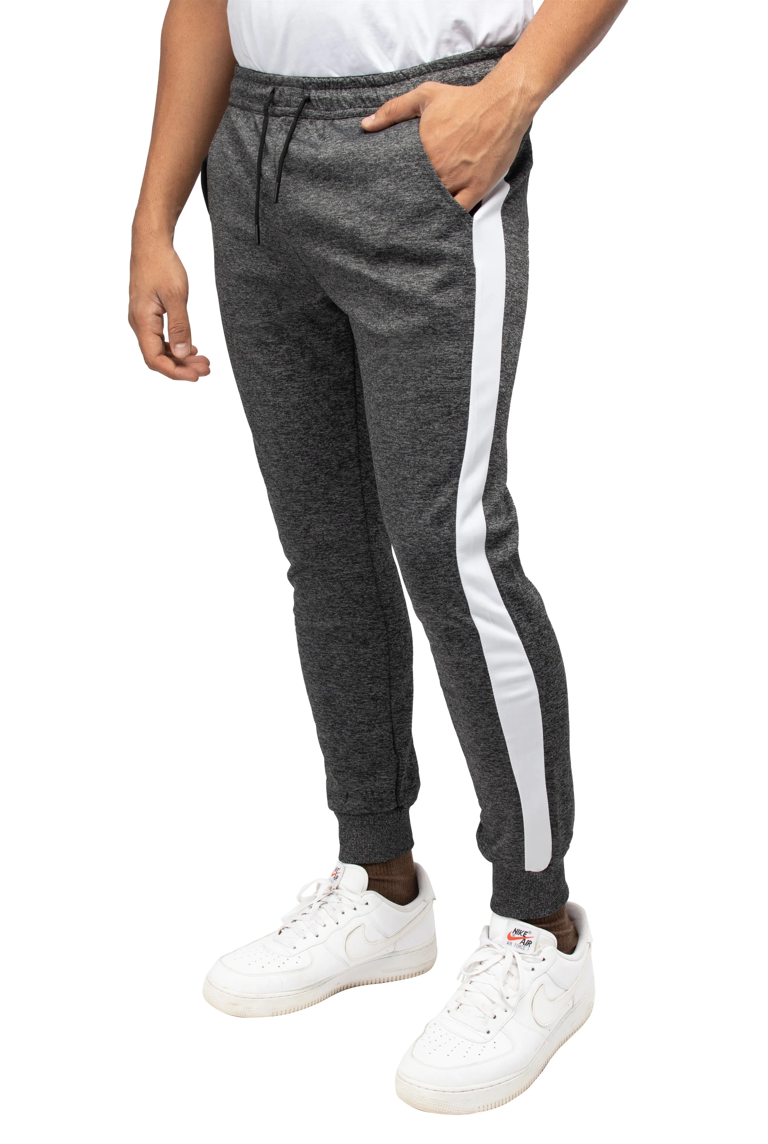 CULTURA Men's Active Fashion Fleece Jogger Sweatpants with Pockets for Gym Workout and Running