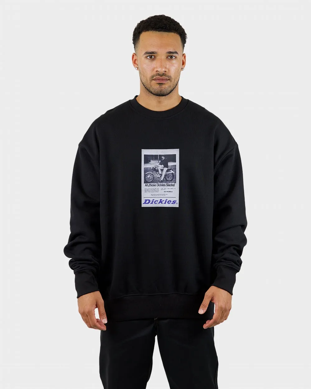 Dickies Those Slacks Drop Shoulder Crew Sweater