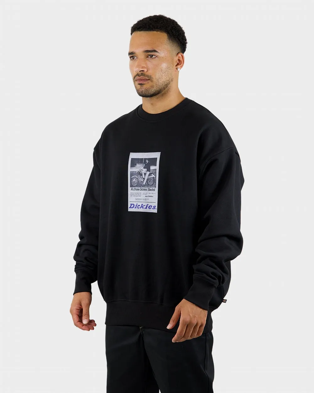 Dickies Those Slacks Drop Shoulder Crew Sweater