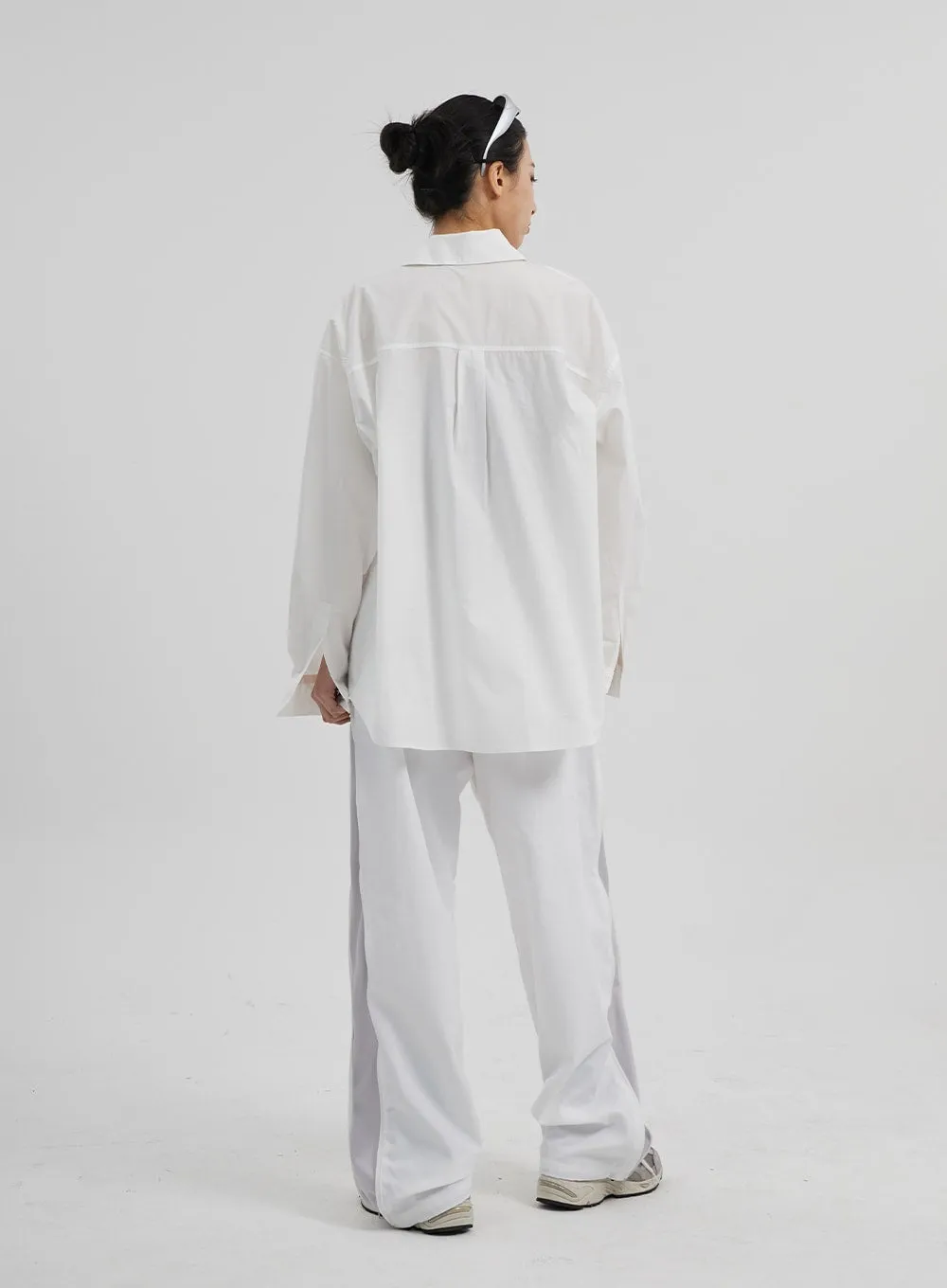 Drawstring Baggy Track Pants CF308