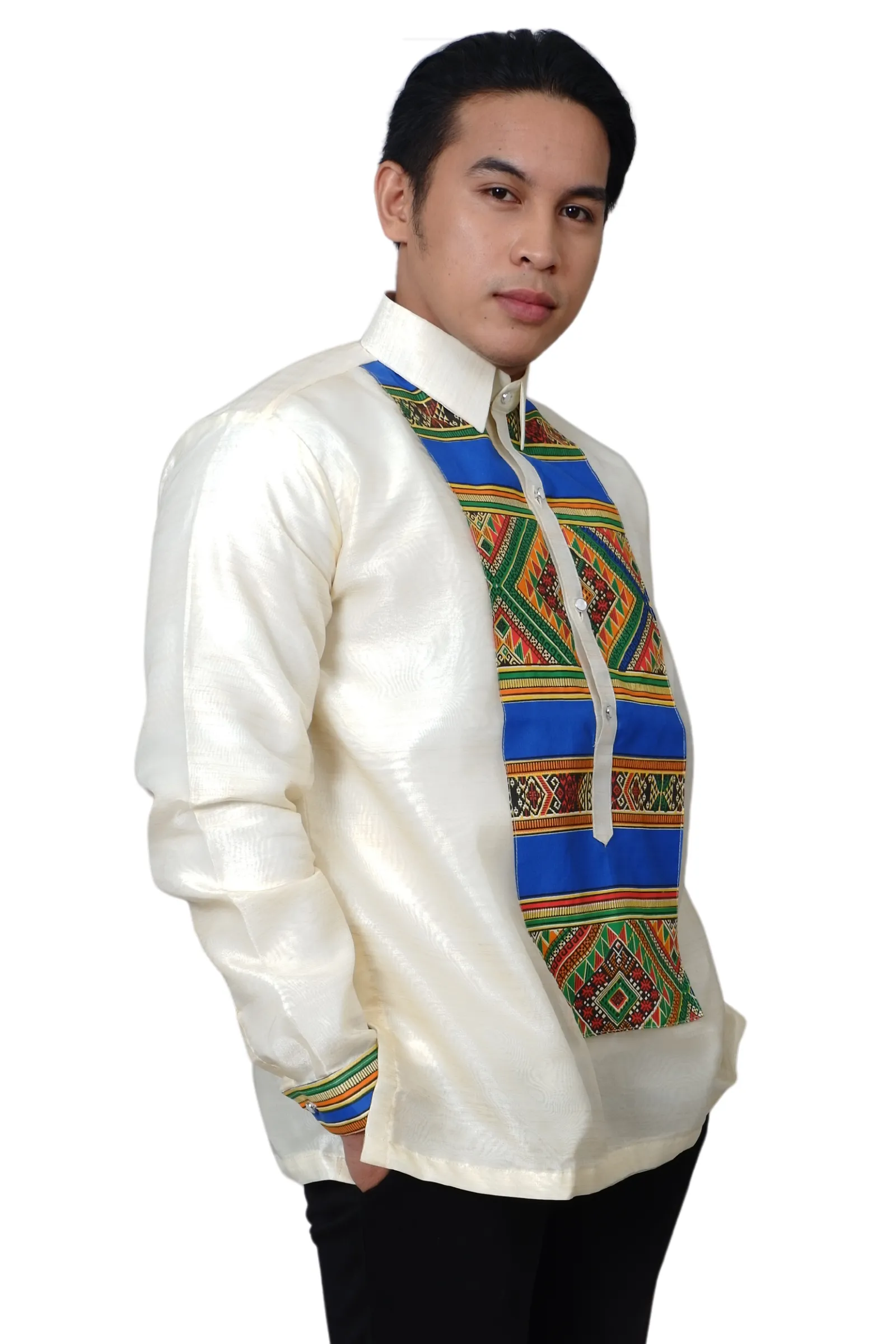 Ethnic Organza Barong Tagalog - Jarren JK30