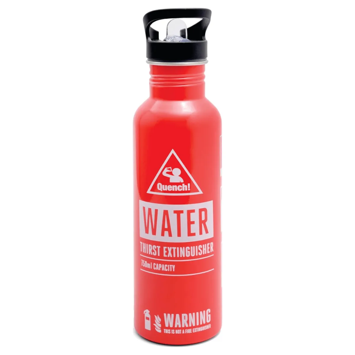 Fire Extinguisher Stainless Steel Water Bottle