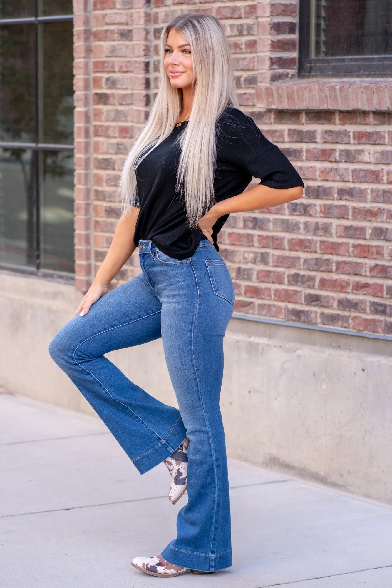Fort Valley High Rise Trouser Flare