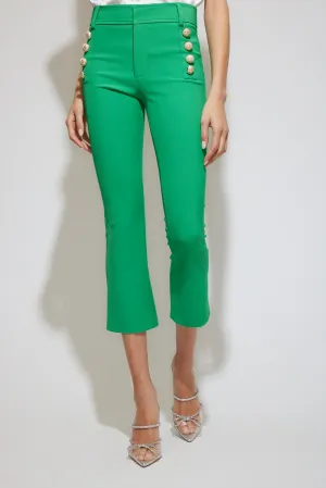 Generation Love Amirah Crepe Pant in Kelly Green