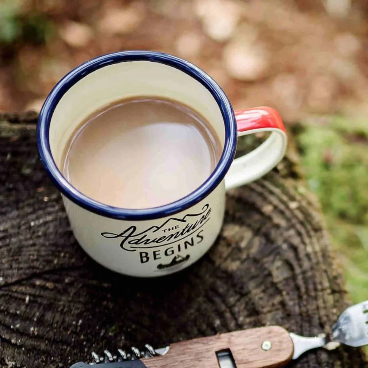 Gentlemen's Hardware Adventure Begins Enamel Mug 400ml