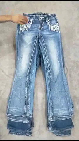 HE102 Y2K Miss Me Flare Jeans (25pcs)
