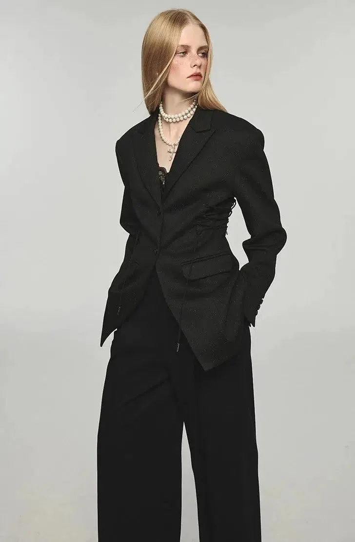 Jinn Classic Drapey Pleated Pants