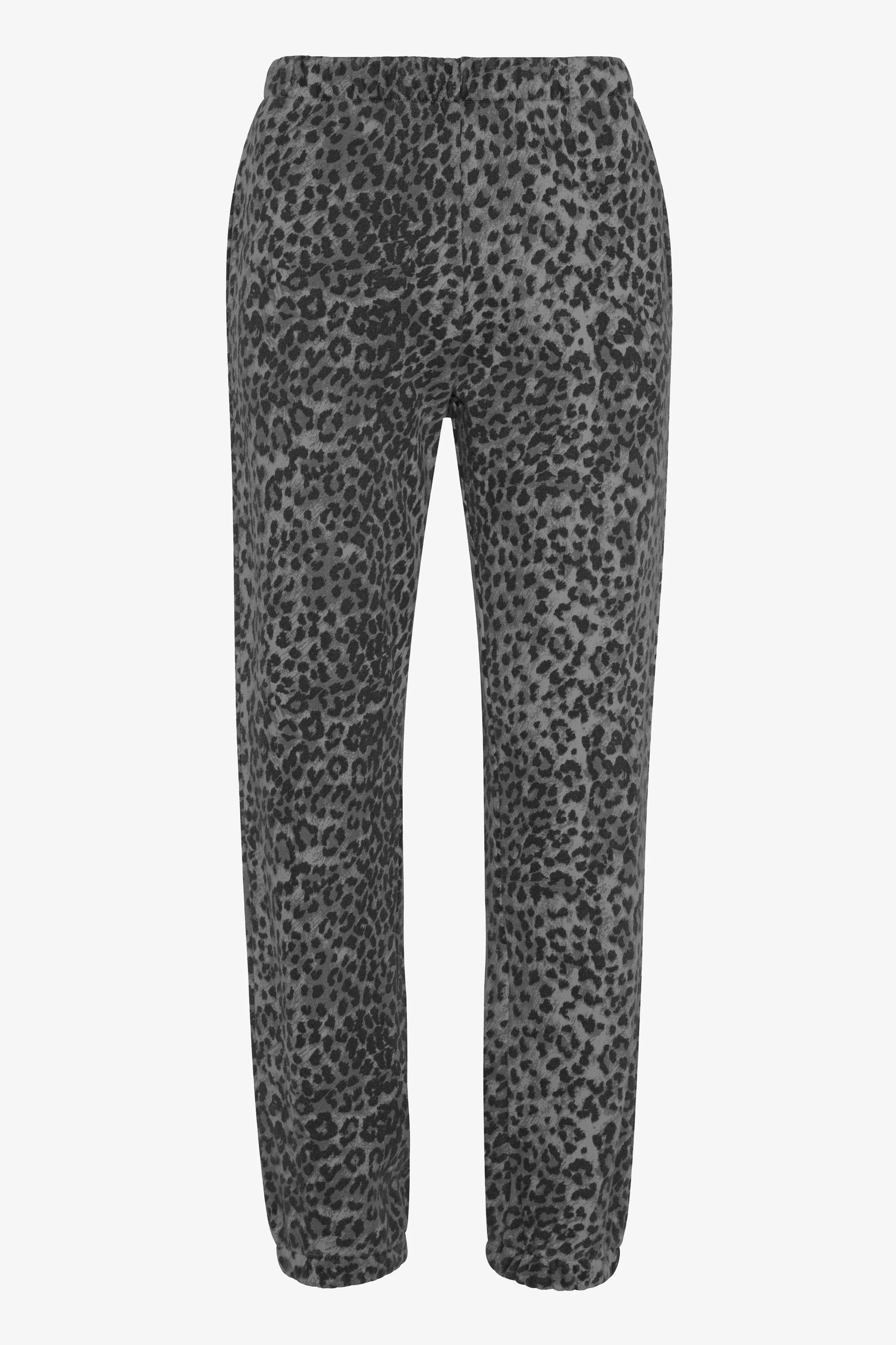 JOGGER - ANTHRACITE LEOPARD