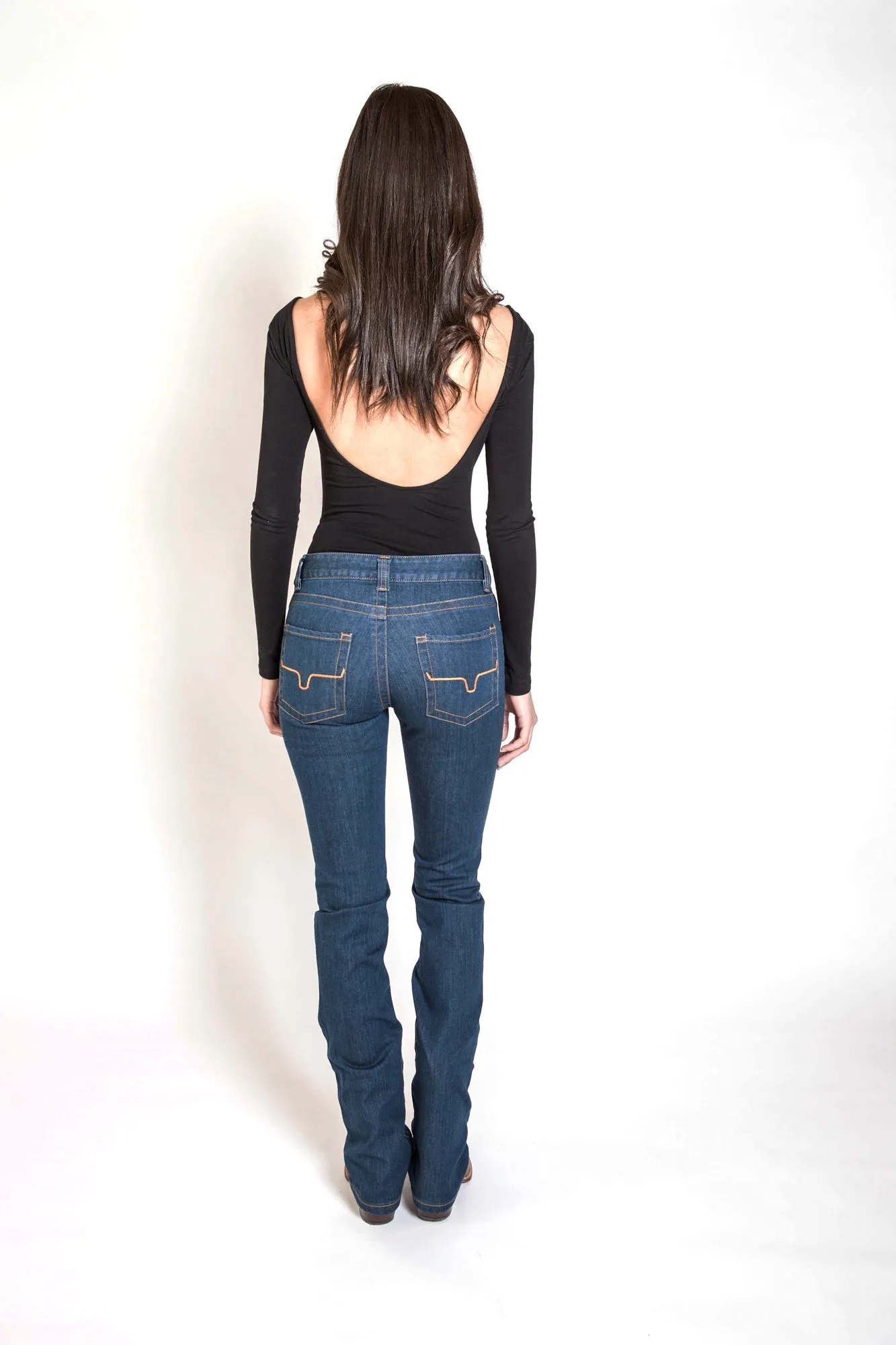 Kimes Ranch Womens Betty 17 Jeans Blue Cotton Blend Mid Rise Bootcut 0x32