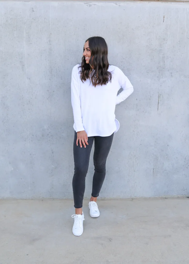 LENNY STRETCH JEANS- Grey