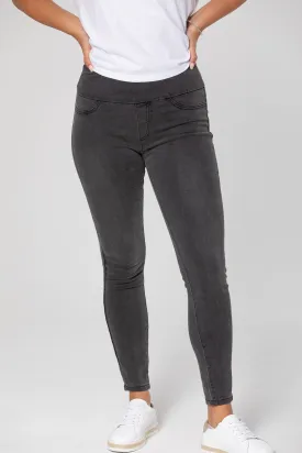 LENNY STRETCH JEANS- Grey
