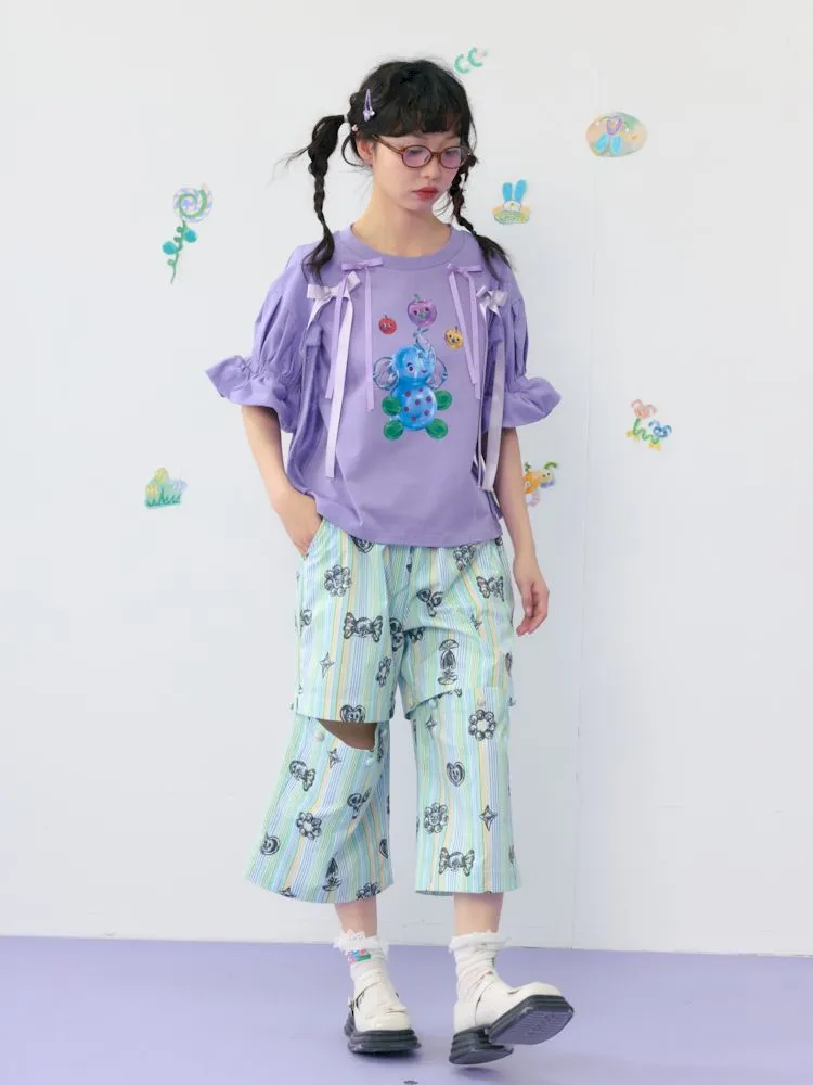 Multi Layered Patchwork Removable Summer Casual Pants【s0000009536】