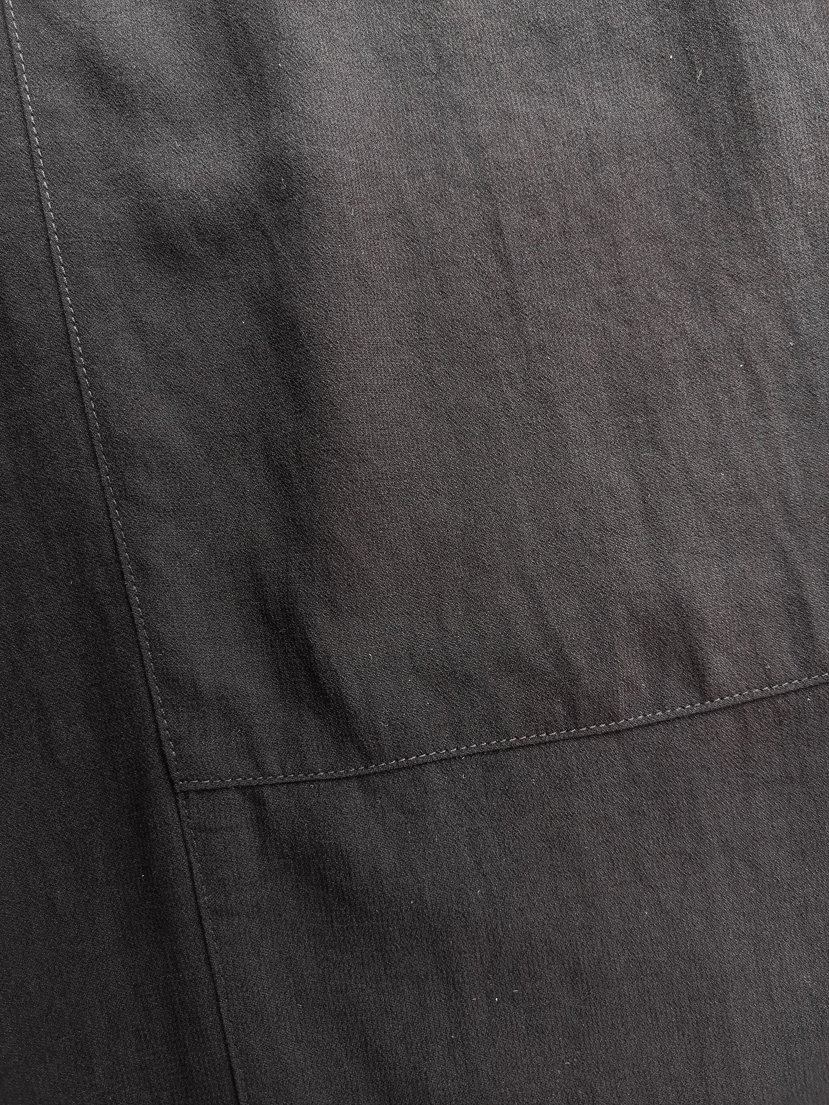 PANTS LOOSE ELASTIC BLACK PLAIN