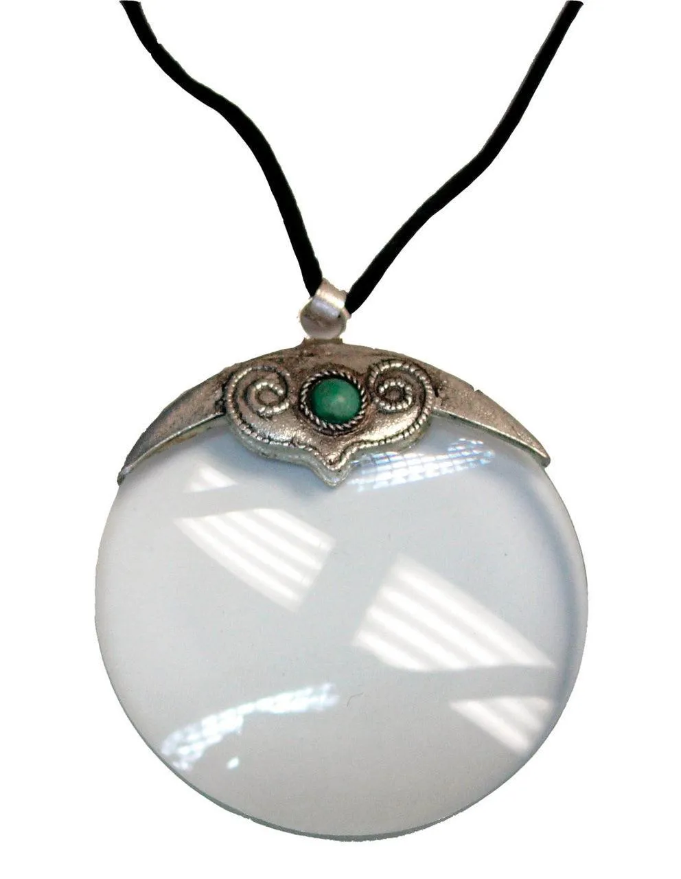 Pendant 4X Magnifier with Stone