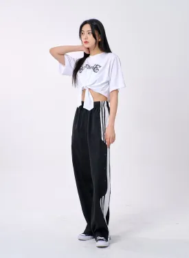 Side Stripe Track Pants BA327