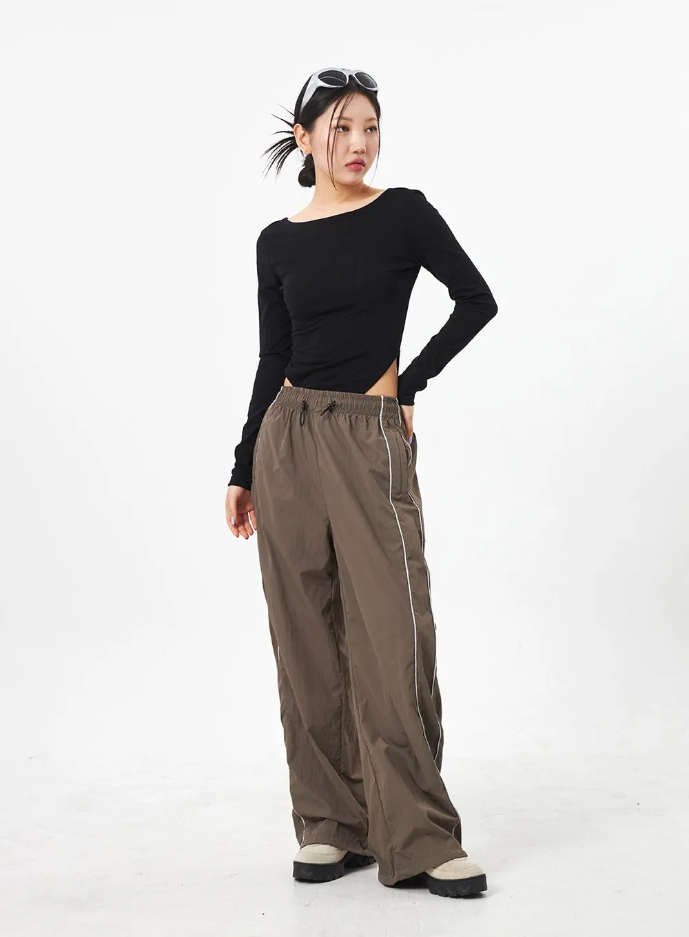 Side Stripe Track Pants CA307