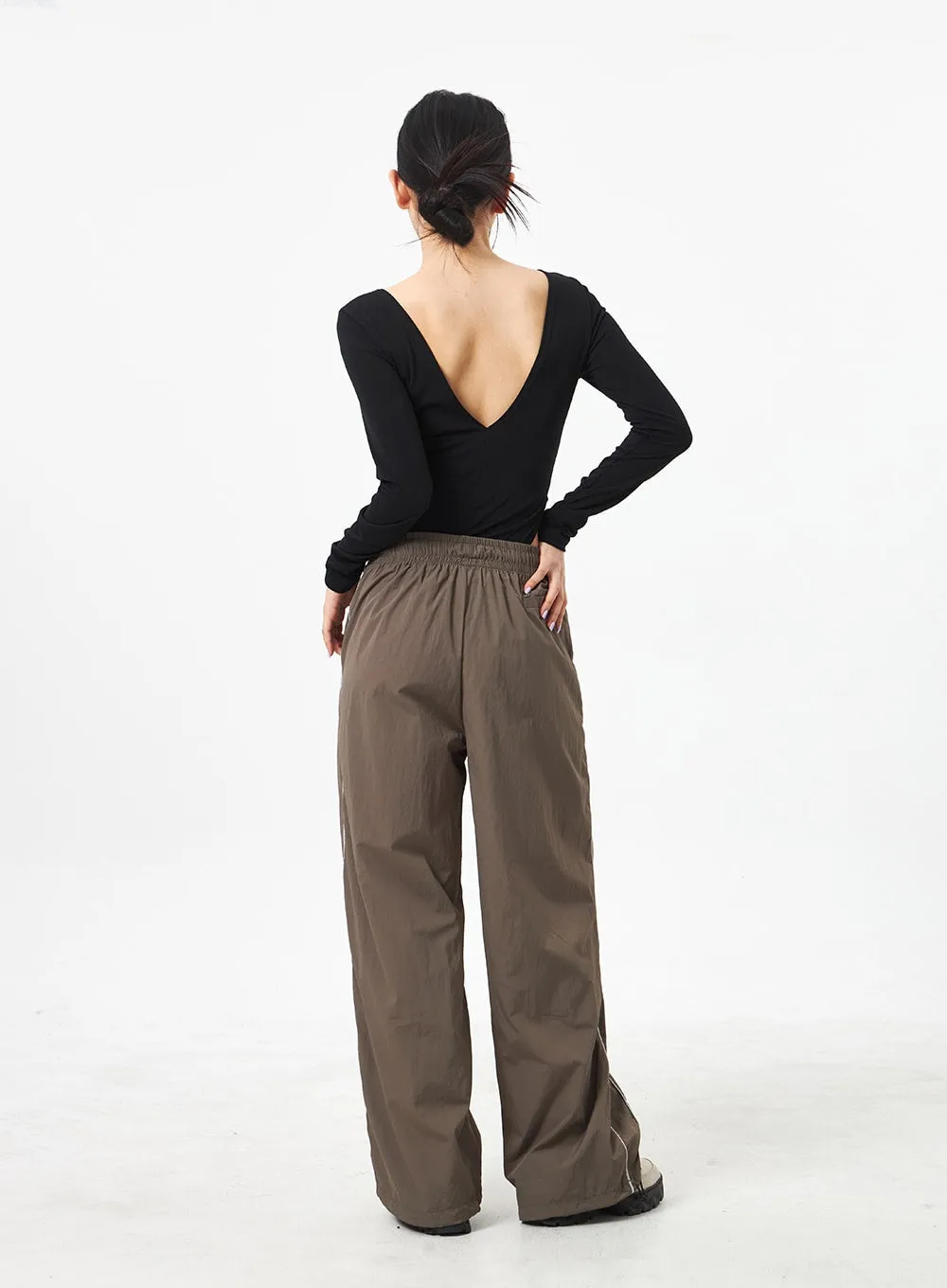 Side Stripe Track Pants CA307