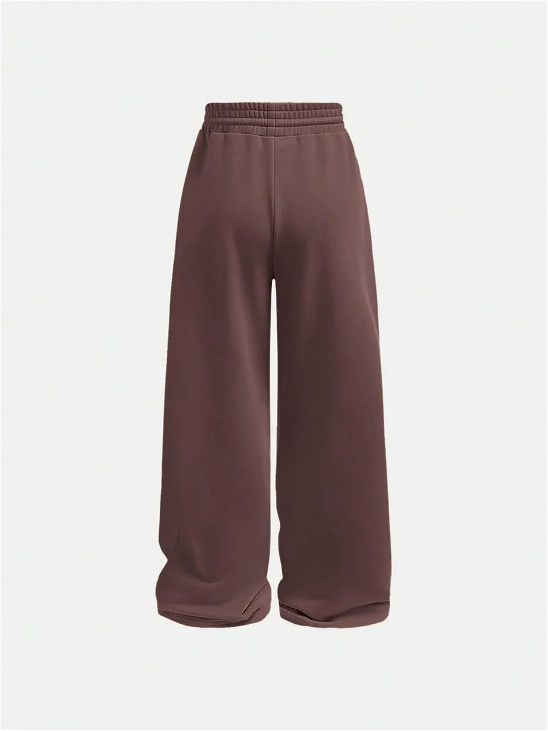 SOLY HUX Girl's Straight Wide Leg Sweatpants Casual High Waisted Baggy Joggers Track Pants
