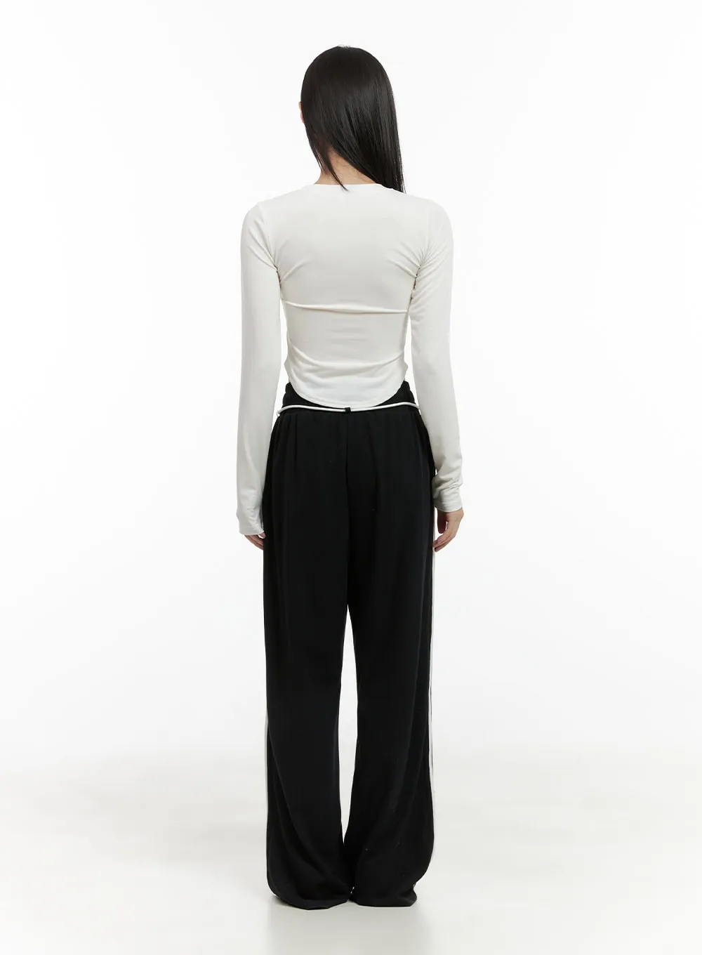 String Banded Track Pants CG426