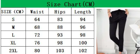 Women's Fashion Casual Slim Fit Skinny Elastic Pants