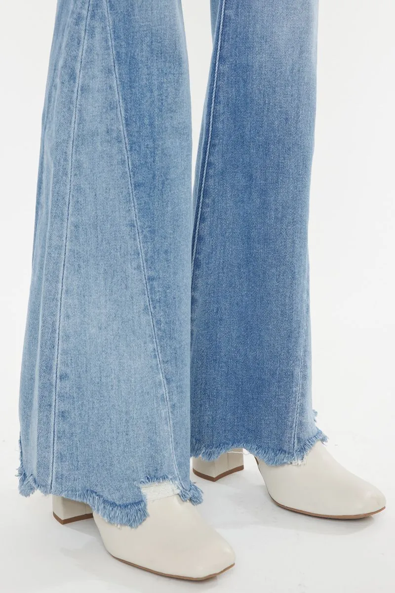 Women's Kancan Mid Rise Flare Jean